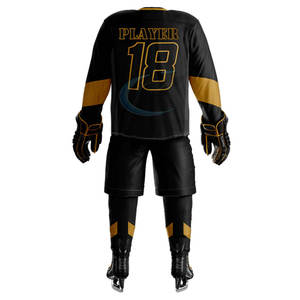 Uniforme de hockey sur glace en polyester respirant de haute qualité, marque privée, best-seller, léger - Product Image 5