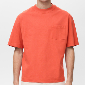 Camiseta de corte holgado para hombre, de uso exterior, color personalizado, el mejor diseño, transpirable y cómoda, para venta en línea - Product Image 1