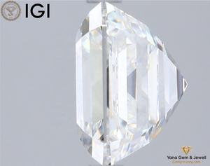 Elegante Corte Asscher con Diamante Cultivado en Laboratorio CVD de 5.01 Quilates, Color F, Claridad VVS2, Certificado por IGI, para Anillo de Compromiso Personalizado - Product Image 6