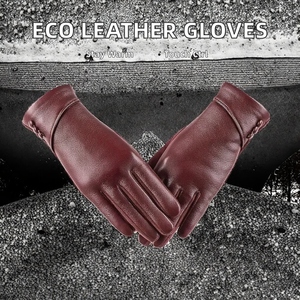 Gants/Mitaines en cuir thermiques chauds pour l'hiver, prêts à l'emploi au Pakistan, pour femmes ou hommes, usage quotidien décontracté en extérieur - Product Image 6