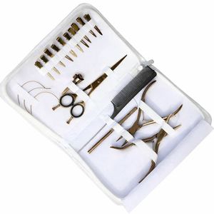 Professional Hair Extension Kit Tools for Micro Beads Loop Needle Pliers & <b>Clip</b> - Product Image 2