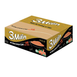 <b>Cheap</b> Price Wholesale 3 Mien Gold Fried Instant Noodles with Beef Stew and Herbs <b>Box</b> Vietnam Brand 65g/<b>pack</b> in Bulk - Product Image 4