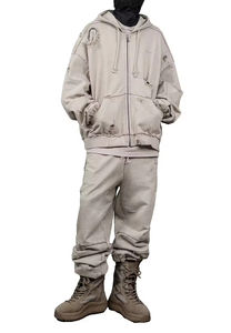 Sweat à capuche oversize vintage délavé à l'acide 460 GSM coupe classique homme femme hiver streetwear numérique décontracté pull à capuche mode - Product Image 6