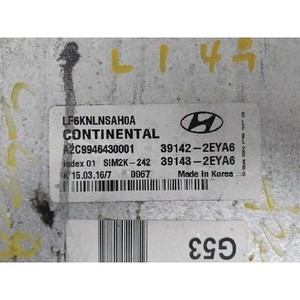 ECUs et modules informatiques d'occasion Sonata 391422EYA6 - Product Image 4