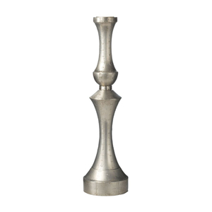 Hot Sale Antique Style Metal Gold Finish Candlestick Holder Elegant Pillar Candle Stand For Home Decor Wedding Parties - Product Image 3