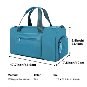 Sac de sport de gros 2026 de haute qualité, léger, grande capacité, avec fermeture éclair, écologique et résistant à l'eau pour le voyage - Product Image 5