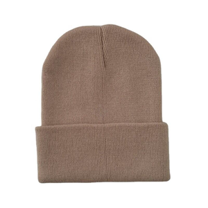 Gorro de Punto Acrílico Económico para Mujer, Gorros de Invierno para Mujer y Hombre, Gorro Unisex Suave y Cálido con Borde Plegado - Product Image 5