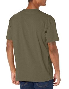 Camiseta de Manga Corta para Hombre, 100% Algodón, Transpirable, Tejido de Punto, Color Blanco Liso, Cuello Redondo, Corte Regular, Informal, Personalizable con Impresión Rápida - Product Image 3
