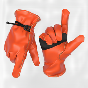 Guantes de Seguridad de Cuero para Mecánicos, Transpirables, Impermeables, Anti-Impactos, con Agarre Fuerte, Antideslizantes, con Logotipo Personalizado - Product Image 4