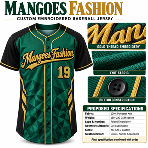 Maillot de baseball unisexe à manches courtes boutonnées, léger, respirant, en maille, séchage rapide, logo personnalisé, vente en gros pour équipes, vêtements de sport - Product Image 6