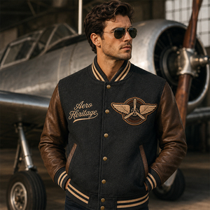Chaqueta Varsity de Lana con Bordado Personalizado del Nombre del Equipo, Chaqueta Varsity de Béisbol, Marcas de Marca Privada - Product Image 4