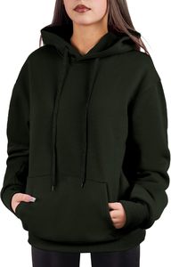 Sudadera con Capucha Unisex Más Vendida en 2026, Sudadera de Algodón y Felpa, Diseño de Bolsillo de Color Sólido, Corte Regular, Sudadera Informal para Otoño - Product Image 3