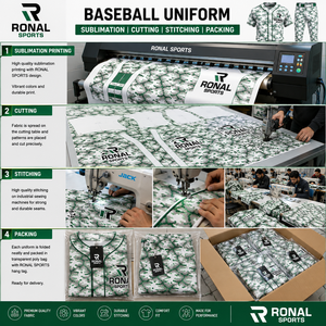 Maillots de baseball personnalisés à manches courtes avec logo par sublimation, style hip-hop, uniformes complets pour hommes, tailles plus - Product Image 5