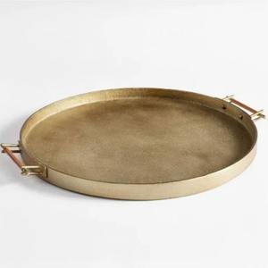 Bandeja de servir en tonos cálidos que crea un flujo visual relajante que, al instante, hace que cualquier diseño se sienta acogedor y emocionalmente atractivo. - Product Image 3