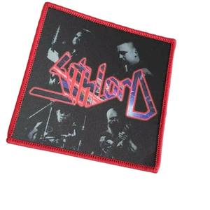 Top Custom Style 3D Patch Sublimation Printed Iron Patches Number Rose Embroidery <b>Lace</b> <b>Applique</b> Large Full Color PU CustomDesign - Product Image 4