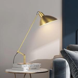 Lampe de table décorative en laiton martelé avec abat-jour en coton amovible, écologique, pour éclairage d'appoint Diwali - Product Image 3