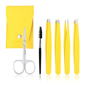 Pinzas para Cejas de Acero Inoxidable, Herramienta Profesional para Depilar Cejas, Pinzas de Belleza, Pinzas Cosméticas - Product Image 1
