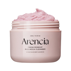 Nettoyant visage Arencia Rosehip Brightening Rice Mochi 120g, soin coréen pour la peau, nettoyant visage quotidien, exfoliant - Product Image 1