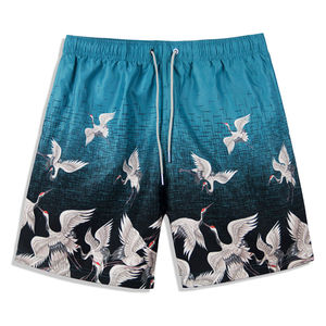 Shorts de playa para hombre con estampado personalizado, de secado rápido, sublimados, con estampado de baloncesto, de poliéster de alta calidad a precios razonables. - Product Image 3