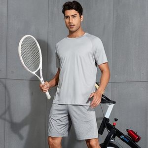 T-shirt décontracté pour homme à col rond en coton biologique 100% tricoté, personnalisable avec logo, respirant, manches courtes, qualité OEM/ODM - Product Image 2