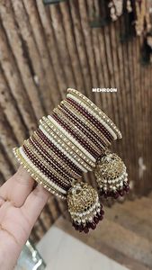 เครื่องประดับงานแต่งงานสำหรับผู้หญิง กำไลข้อมือแฟชั่นสำหรับงานปาร์ตี้ ทำจากสแตนเลส หลายสี กำไลชูริยันสุดฮิต ชุดกำไลแบบกำหนดขนาดได้ - Product Image 2