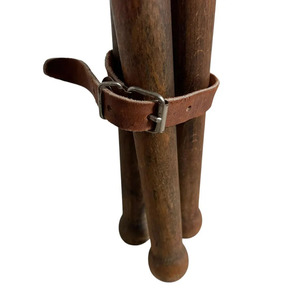 Taburete de caza de cuero hecho a mano, portátil, con trípode, para camping, venta al por mayor, proveedor OEM, muebles de exterior de primera calidad en venta - Product Image 4