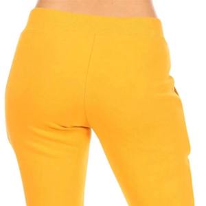Women High Waist Solid Color Fleece Jogger Pants Full Length Casual Sweatpants Skinny Fit Autumn Wear Lace <b>Bow</b> - Product Image 5
