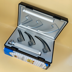 Laryngoscope conventionnel standard Macintosh à 3 lames (0-1-2) pour nourrissons, manuel, usage chirurgical ORL hospitalier, autoclavable, qualité supérieure - Product Image 2