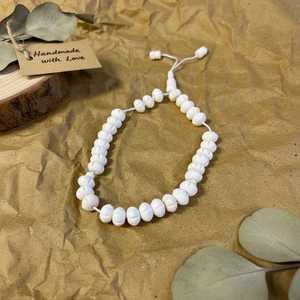 Handmade Bone Tasbih, 33 Islamic Prayer <b>Beads</b>, Spiritual Reflection Necklace - Product Image 4