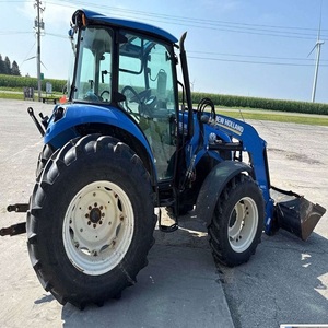 Tracteur New Hollandds 4x4 d'occasion avec moteur, pompe et boîte de vitesses pour usage agricole - Product Image 2