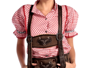 Tenue professionnelle pour femmes en Lederhosen avec impression ou broderie de logo personnalisé – Uniforme d'Oktoberfest - Product Image 2