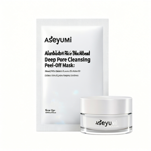 Aesyumi Bandes nasales au riz noir pour points noirs - Masque peel-off nettoyant en profondeur les pores - Product Image 1