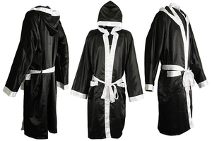 Robe de boxe OEM en tissu satiné avec personnalisation de marque pour salles de boxe, détaillants, importateurs et acheteurs mondiaux - Product Image 3