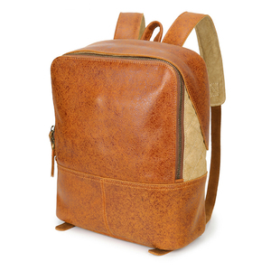 Luxury Leather <b>Backpack</b> Featuring Organized <b>Compartments</b> Durable Construction Laptop Pocket And Comfortable Carry System - Product Image 1