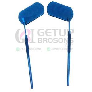 Dernier design, miroir pour extensions de cils en plasma bleu, style acier inoxydable finition argent, personnalisable avec votre logo, instruments de beauté - Product Image 2