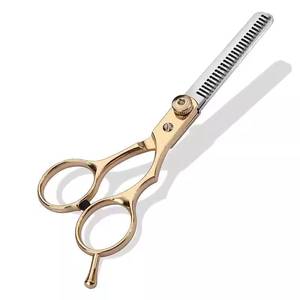 Ensemble professionnel de ciseaux de coiffure, peignes, étui, acier inoxydable 440C, manche en acier inoxydable, pour droitiers, outils de salon - Product Image 6