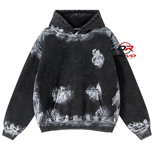 ORVO Sports <b>Women's</b> Oversized Hooded Sweatshirt Solid <b>Green</b> <b>Fleece</b> Pullover Pockets Breathable Quick Dry 100% Cotton Autumn - Product Image 3