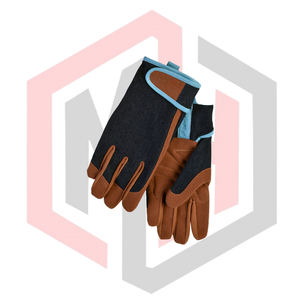 Gants de jardinage classiques en cuir de vachette, antidérapants, sans silicone, respirants, résistants, protection contre les épines, pour l'élagage, l'entretien des jardins et le travail agricole, OEM - Product Image 2