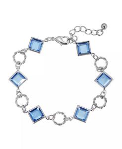 Bracciale in Argento con Cristalli Azzurri |   2028 - Product Image 1
