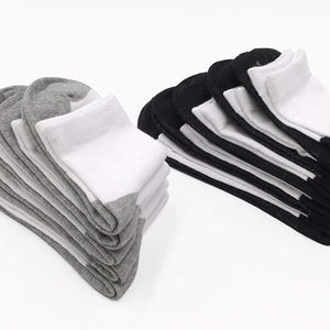 Calcetines Cortos de Algodón para Hombre, de Verano, con Agarre de Nailon de Primera Calidad, Transpirables, Cómodos y Casuales - Product Image 2