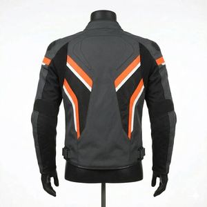 <b>Motorcycle</b> Racing Leather Road Protection <b>Summer</b> Breathable Printed Customizable Unisex Full Sleeve Motorbike <b>Jackets</b> Needle - Product Image 2