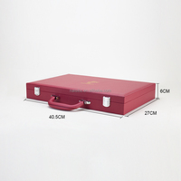 Boîtes de Mahjong de Luxe en Bois et Bambou pour le Rangement des Tuiles – Emballage Cadeau, Vente en Gros, Conception Personnalisée, Étui de Voyage Portable