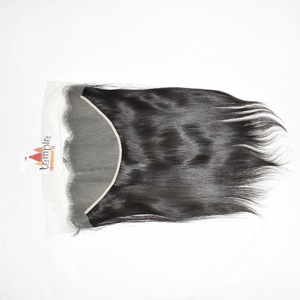 Extensiones de cabello humano virgen sin procesar 13*6 frontal para trenzar, 100% onda profunda, cabello vietnamita natural de templo, color negro, para mujer, de proveedores. - Product Image 3