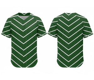 Chemise de baseball personnalisée – Tissu en polyester doux pour sublimation |   Kit de baseball d'équipe avec logo et numéros personnalisés |   Polyester respirant - Product Image 1