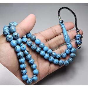 ลูกประคำอิสลามแบบดั้งเดิม ทำจากเรซินสีพื้น สำหรับใช้ในการสวดมนต์ - Product Image 5