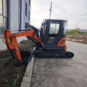 Mini-excavatrice sur chenilles diesel de 2,5 tonnes à prix abordable avec moteur haute performance, garantie de 2 ans - Équipement de travail lourd fiable - Product Image 3