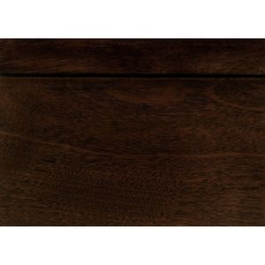 Letto Matrimoniale in Stile Tradizionale con Finitura in Ciliegio Scuro, Elegante Arredamento per Camera da Letto in Legno - Product Image 5