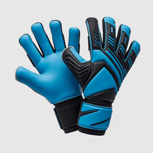 Guantes de Portero Profesionales de Alta Calidad, de Látex, Dedos Completos, Antideslizantes, Transpirables, Unisex, con Cierre de Gancho y Bucle para Fútbol - Product Image 2