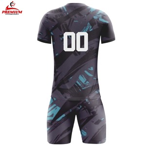 Uniforme de Fútbol 100% Poliéster, Ropa Deportiva de Equipo, Color Sólido, Ligero, Transpirable, de Secado Rápido, Personalizable, para Hombre Adulto, de Calidad - Product Image 2
