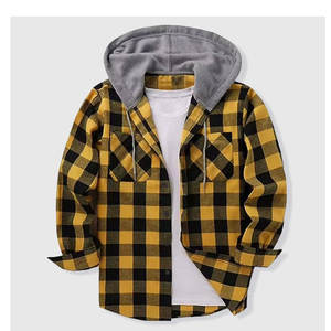 Fournisseur OEM de sweats à capuche en flanelle personnalisés, plusieurs couleurs et tailles disponibles, sweats à capuche en flanelle en stock - Product Image 1